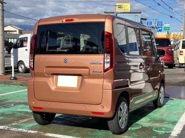 スペーシア ハイブリッドＧ　両側スライドドア　クリアランスソナー　レーンアシスト　衝突被害軽減システム　ＬＥＤヘッドランプ　スマートキー　アイドリングストップ　電動格納ミラー　ベンチシート　ＣＶＴ　盗難防止システム　ＡＢＳ（5枚目）