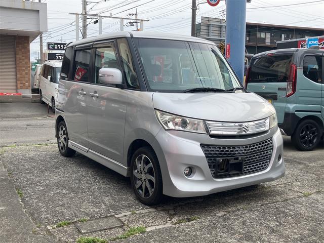 パレットＳＷ ＴＳ　バックカメラ　両側電動スライドドア　ＨＩＤ　スマートキー　電動格納ミラー　ベンチシート　ＣＶＴ　盗難防止システム　ＡＢＳ　ＣＤ　ミュージックプレイヤー接続可　アルミホイール　衝突安全ボディ　エアコン（3枚目）