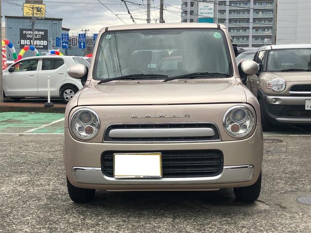 アルトラパンショコラ Ｘ　ＥＴＣ　ナビ　ＨＩＤ　スマートキー　アイドリングストップ　電動格納ミラー　ベンチシート　ＣＶＴ　盗難防止システム　ＡＢＳ　衝突安全ボディ　エアコン　パワーステアリング　パワーウィンドウ（2枚目）