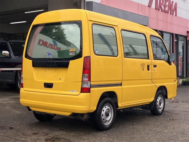サンバーバン VB MT 両側スライドドア ESC エアコン 運転席エアバッグ CD MD(5枚目)