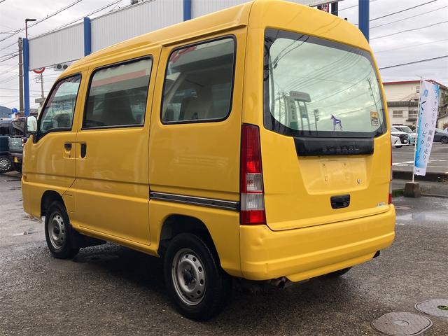 サンバーバン VB MT 両側スライドドア ESC エアコン 運転席エアバッグ CD MD(7枚目)