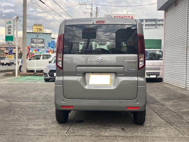 スペーシア ハイブリッドＧ　バックカメラ　オーディオディスプレー　両側スライドドア　クリアランスソナー　オートライト　ＬＥＤヘッドランプ　スマートキー　アイドリングストップ　電動格納ミラー　ベンチシート　ＣＶＴ　盗難防止システム（6枚目）