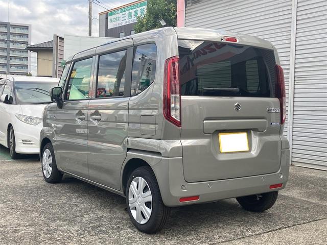 スペーシア ハイブリッドＧ　バックカメラ　オーディオディスプレー　両側スライドドア　クリアランスソナー　オートライト　ＬＥＤヘッドランプ　スマートキー　アイドリングストップ　電動格納ミラー　ベンチシート　ＣＶＴ　盗難防止システム（7枚目）