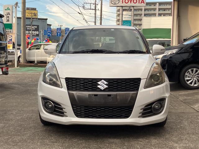 スイフトスポーツ ベースグレード　ドライブレコーダー　バックカメラ　ナビ　ＴＶ　オートクルーズコントロール　アルミホイール　スマートキー　ＣＶＴ　盗難防止システム　衝突安全ボディ　記録簿　ＡＢＳ　ＥＳＣ　ＣＤ　ＵＳＢ（2枚目）