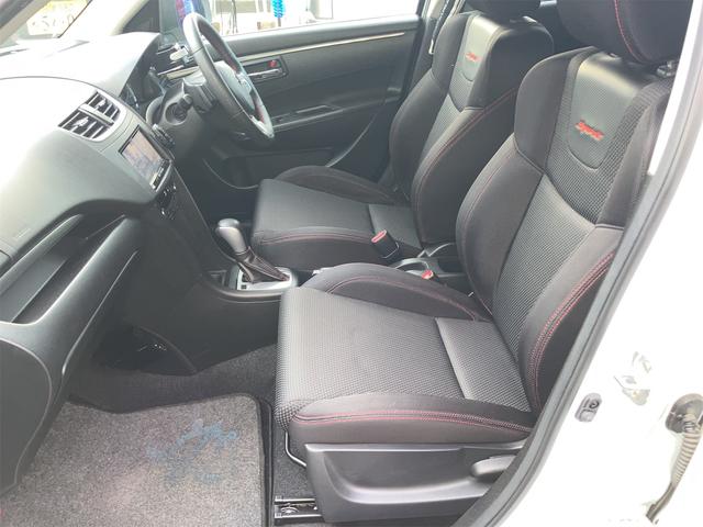 スイフトスポーツ ベースグレード　ドライブレコーダー　バックカメラ　ナビ　ＴＶ　オートクルーズコントロール　アルミホイール　スマートキー　ＣＶＴ　盗難防止システム　衝突安全ボディ　記録簿　ＡＢＳ　ＥＳＣ　ＣＤ　ＵＳＢ（36枚目）