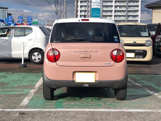 アルトラパン Ｘ　衝突被害軽減システム　ＨＩＤ　スマートキー　アイドリングストップ　電動格納ミラー　シートヒーター　ベンチシート　ＣＶＴ　盗難防止システム　ＡＢＳ　ＥＳＣ　ＣＤ　ミュージックプレイヤー接続可（6枚目）