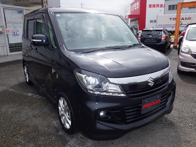 ソリオバンディット ベースグレード 1年保証付 ワンオーナー 社外メモリーナビ フルセグ Bluetooth 両側パワースライドドア HIDヘッドライト スマートキー プッシュスタート オートエアコン バニティミラー 電動格納ミラー(7枚目)