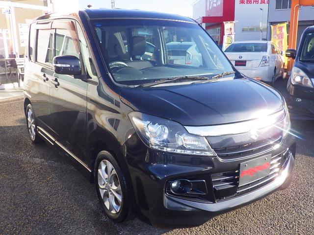 ソリオバンディット DJE 1年保証付 社外メモリーナビ フルセグTV バックカメラ Bluetooth ETC 両側パワースライドドア 衝突軽減システム クルーズコントロール HIDヘッドライト CD・DVD再生 スマートキー(7枚目)