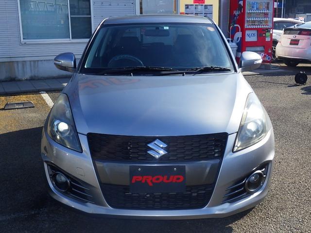 スイフトスポーツ ベースグレード 1年保証付 走行49千Km 社外ナビ ワンセグTV ETC CD・DVD再生 クルーズコントロール HIDヘッドライト オートライト スマートキー プッシュスタート パドルシフト 純正アルミホイール(6枚目)