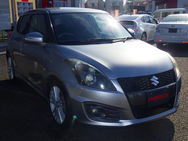 スイフトスポーツ ベースグレード 1年保証付 走行49千Km 社外ナビ ワンセグTV ETC CD・DVD再生 クルーズコントロール HIDヘッドライト オートライト スマートキー プッシュスタート パドルシフト 純正アルミホイール(7枚目)