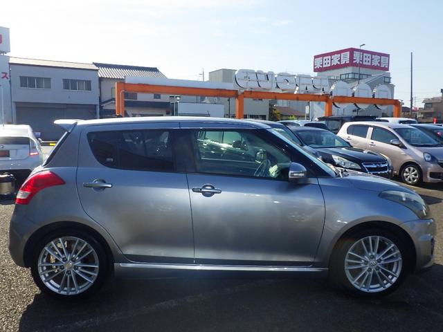 スイフトスポーツ ベースグレード 1年保証付 走行49千Km 社外ナビ ワンセグTV ETC CD・DVD再生 クルーズコントロール HIDヘッドライト オートライト スマートキー プッシュスタート パドルシフト 純正アルミホイール(8枚目)