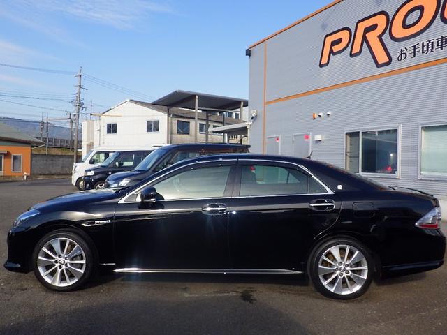 クラウンハイブリッド ベースグレード 1年保証付 純正HDDナビ フルセグTV バックカメラ Bluetooth ETC シートエアコン・ヒーター HIDヘッドライト クルーズコントロール ステアリングスイッチ CD・DVD・MD再生(12枚目)