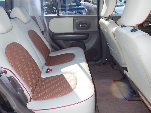 アルトラパンショコラ Ｘ　１年保証付　社外ナビ　フルセグＴＶ　バックカメラ　ＥＴＣ　Ｂｌｕｅｔｏｏｔｈ　ＣＤ・ＤＶＤ再生　ＨＩＤヘッドライト　レザーシート　アイドリングストップ　電動格納ミラー　スマートキー　プッシュスタート（36枚目）