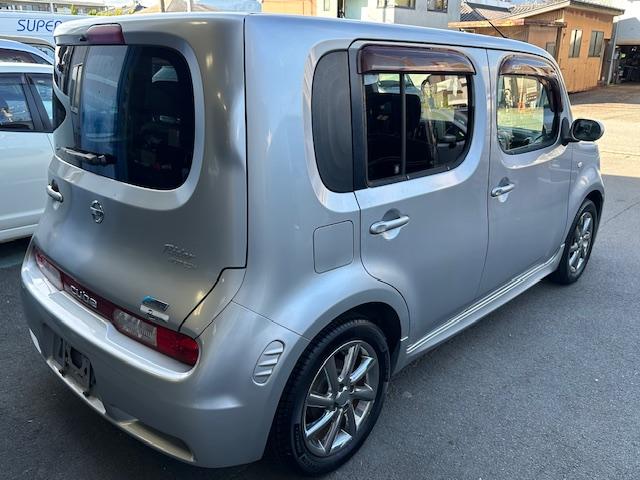 キューブ ライダー　純正ナビ　ＴＶ　　エアロ　メッキアルミ（3枚目）