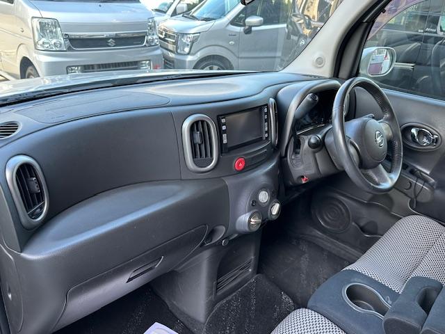 キューブ ライダー　純正ナビ　ＴＶ　　エアロ　メッキアルミ（11枚目）