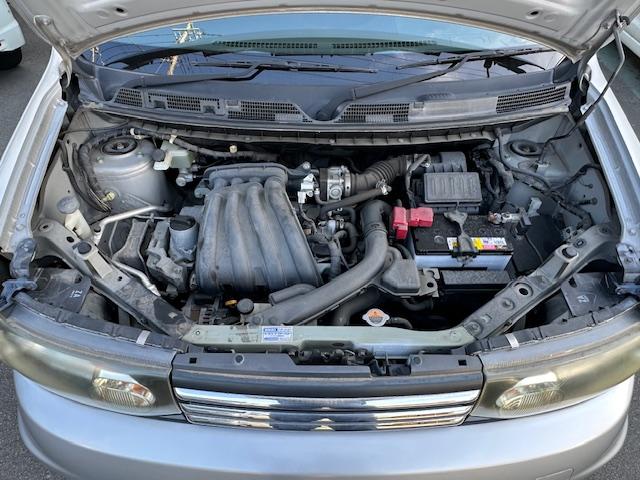 キューブ ライダー　純正ナビ　ＴＶ　　エアロ　メッキアルミ（13枚目）