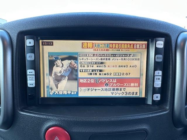 キューブ ライダー　純正ナビ　ＴＶ　　エアロ　メッキアルミ（15枚目）