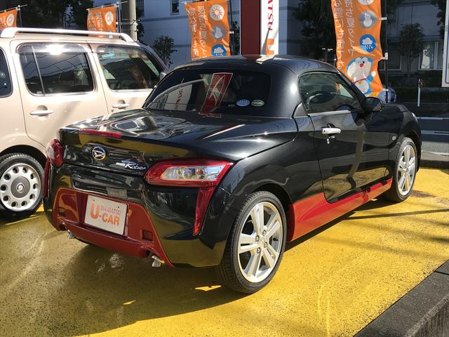 ダイハツ コペン ローブ アクティブトップ 電動開閉式ルーフ アルミホイール プッシュボタンスタート チルトステアリング 電子カードキー オートエアコン 158 0万円 平成28年 16年 静岡県 中古車 価格 Com