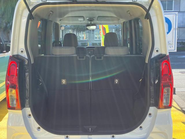 タント X 14インチフルホイールキャップ フルLEDヘッドランプ オート格納式カラードドアミラー 左側パワースライドドア TFTカラーマルチインフォメーションディスプレイ フルファブリックシート(12枚目)