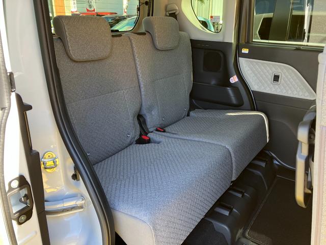 タント X 14インチフルホイールキャップ フルLEDヘッドランプ オート格納式カラードドアミラー 左側パワースライドドア TFTカラーマルチインフォメーションディスプレイ フルファブリックシート(17枚目)