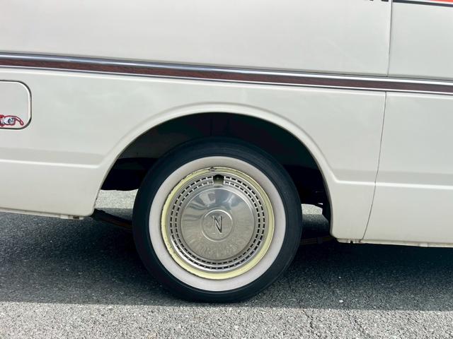 ホーミーコーチ SGL 丸目4灯E23ホーミー SGL ローダウン ホワイトリボンタイヤ バン登録 ワゴン登録可能(13枚目)