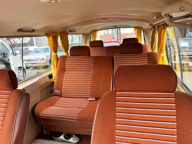 ホーミーコーチ SGL 丸目4灯E23ホーミー SGL ローダウン ホワイトリボンタイヤ バン登録 ワゴン登録可能(23枚目)