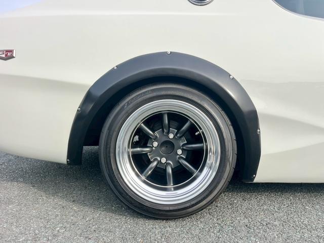 スカイライン ケンメリGTR仕様 L28改公認 ソレタコデュアル パワステ 前後車高調 ワタナベ鏡面バフ(17枚目)