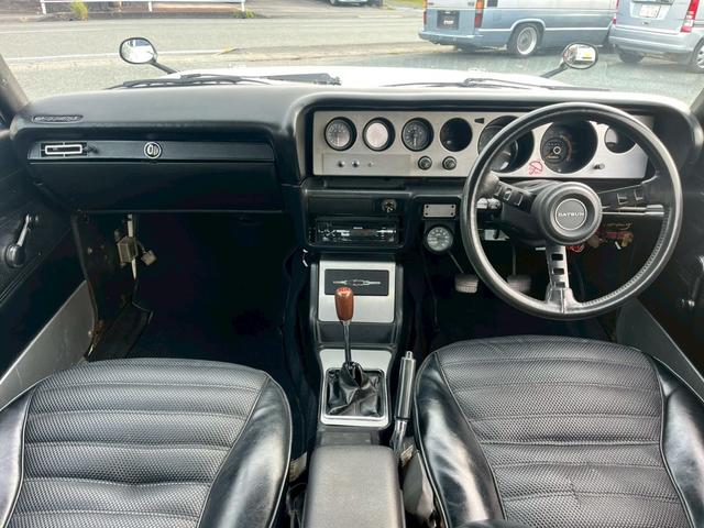 スカイライン ケンメリGTR仕様 L28改公認 ソレタコデュアル パワステ 前後車高調 ワタナベ鏡面バフ(19枚目)