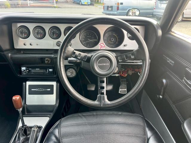 スカイライン ケンメリGTR仕様 L28改公認 ソレタコデュアル パワステ 前後車高調 ワタナベ鏡面バフ(20枚目)