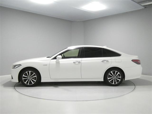 クラウンハイブリッド Ｓ　Ｃパッケージ　セーフティセンス　ドラレコ付　ＬＥＤヘッドライト　本革シート　純正アルミホイール　ＥＴＣ　バックモニター　スマートキー　ＣＤ／ＤＶＤ再生付き　フルセグメモリーナビ　オートエアコン　クルーズコントロール（2枚目）