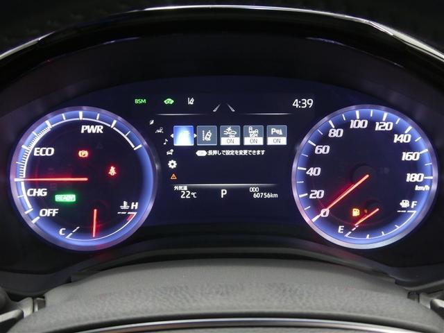 クラウンハイブリッド Ｓ　Ｃパッケージ　セーフティセンス　ドラレコ付　ＬＥＤヘッドライト　本革シート　純正アルミホイール　ＥＴＣ　バックモニター　スマートキー　ＣＤ／ＤＶＤ再生付き　フルセグメモリーナビ　オートエアコン　クルーズコントロール（5枚目）