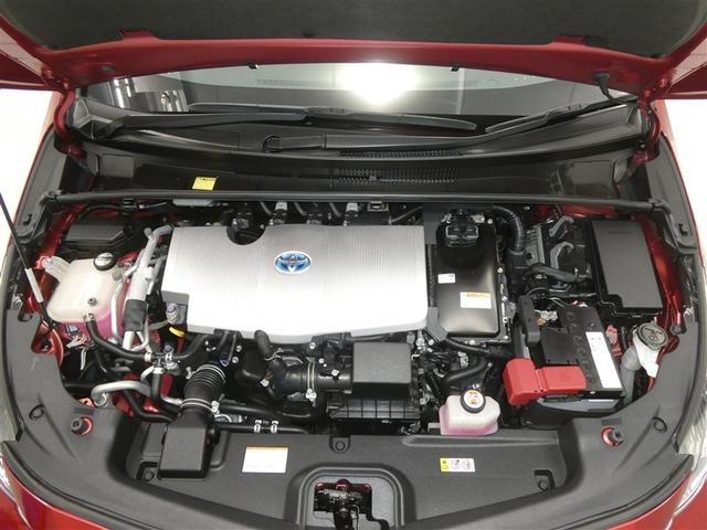 プリウスPHV S セーフティセンス フルセグメモリーナビ LEDヘッドライト リアスポイラー バックモニター ETC スマートキー 純正アルミホイール CD/DVD再生付き シート素材モケット 電源コンセント付き(22枚目)