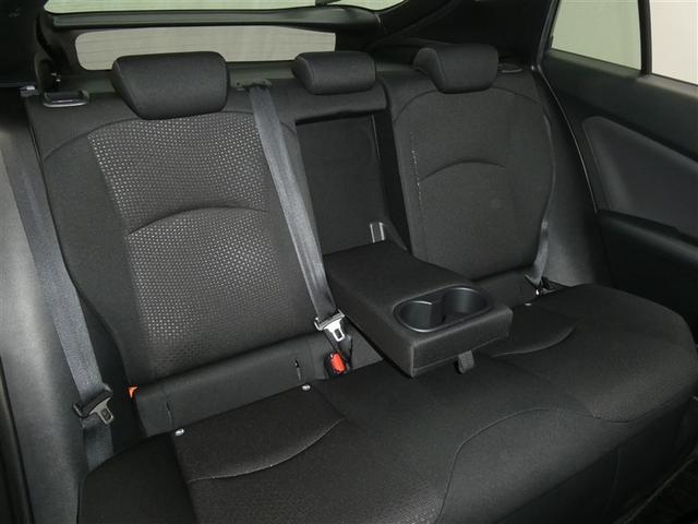 プリウス S セーフティセンス ドラレコ付き LEDヘッドライト リアスポイラー バックモニター ETC スマートキー 純正アルミホイール CD再生付き ワンセグメモリーナビ シート素材モケット オートエアコン(18枚目)