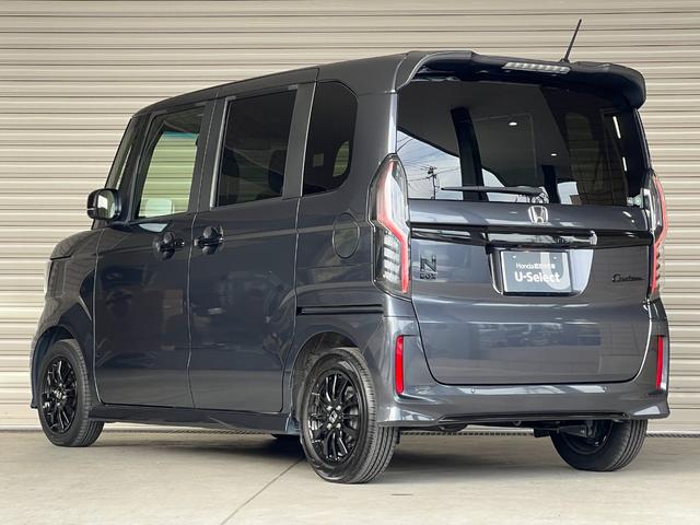N-BOXカスタム Lスタイル+ブラック 保証1年 横滑り防止 シ-トヒ-タ- クルーズコントロール LEDライト 地デジ スマキー フルオートエアコン パワーステアリング サイドカーテンエアバック ABS Wエアバック パワーウインドウ(72枚目)