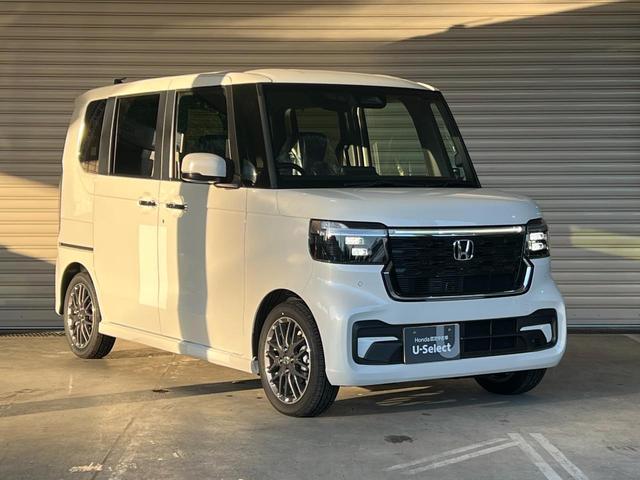 Ｎ－ＢＯＸカスタム ターボ　車線逸脱　衝突被害軽減　禁煙　オートマチックハイビーム　パワステ　両席エアバック　サイドエアバッグ　パワーウィンドウ　アイドリングストップ　自動追従　登録済未使用車（40枚目）