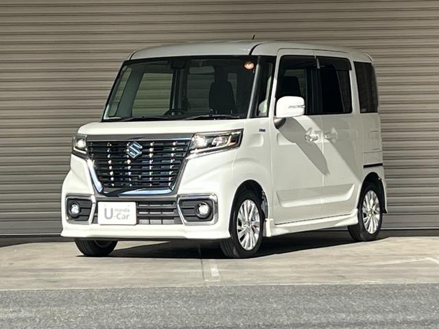 スペーシアカスタム ハイブリッドＧＳ　保証付き１年　前後誤発進抑制機能　ＥＳＰ　シートＨ　ナビ＆ＴＶ　ＤＶＤ再生　運転席助手席エアバック　ＥＴＣ車載器　ＬＥＤヘッドライト　記録簿　スマートキー　サイドエアバッグ　エアコン　アイストップ（41枚目）