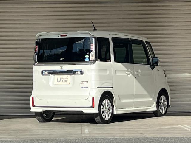 スペーシアカスタム ハイブリッドＧＳ　保証付き１年　前後誤発進抑制機能　ＥＳＰ　シートＨ　ナビ＆ＴＶ　ＤＶＤ再生　運転席助手席エアバック　ＥＴＣ車載器　ＬＥＤヘッドライト　記録簿　スマートキー　サイドエアバッグ　エアコン　アイストップ（46枚目）