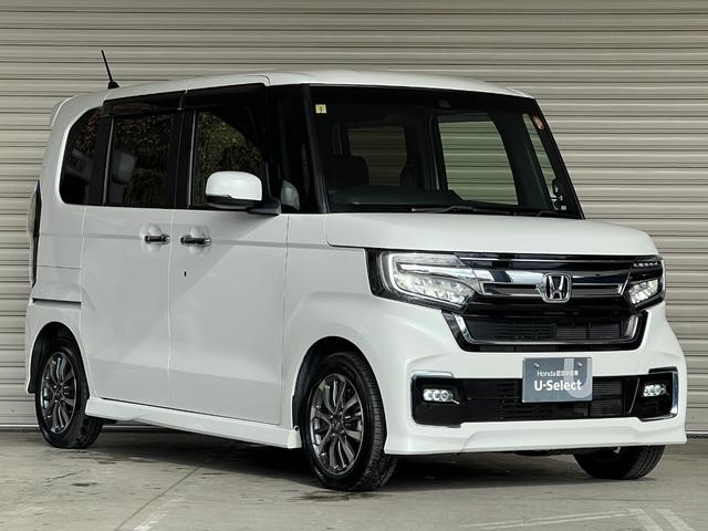 Ｎ－ＢＯＸカスタム Ｌ　保証付き２年　両席電動スライドドア　サイドエアバッグ　ナビＴＶ　Ａストップ　シートヒータ　点検記録簿　キーフリーシステム　ＬＥＤライト　リアカメ　クルーズコントロール　ＡＣ　ＤＶＤ視聴可能　スマキー（68枚目）