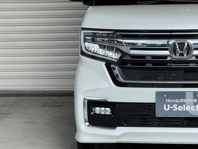 Ｎ－ＢＯＸカスタム Ｌ　保証付き２年　両席電動スライドドア　サイドエアバッグ　ナビＴＶ　Ａストップ　シートヒータ　点検記録簿　キーフリーシステム　ＬＥＤライト　リアカメ　クルーズコントロール　ＡＣ　ＤＶＤ視聴可能　スマキー（69枚目）