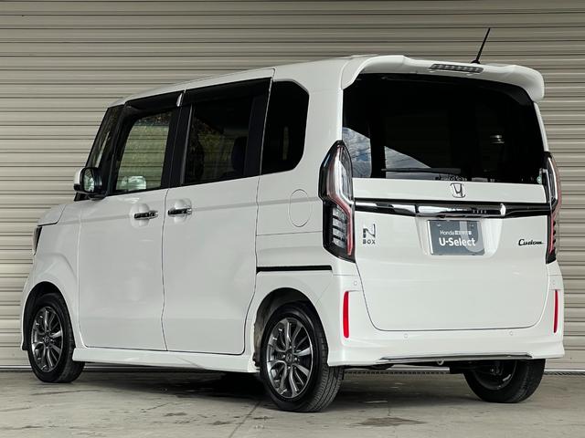 Ｎ－ＢＯＸカスタム Ｌ　保証付き２年　両席電動スライドドア　サイドエアバッグ　ナビＴＶ　Ａストップ　シートヒータ　点検記録簿　キーフリーシステム　ＬＥＤライト　リアカメ　クルーズコントロール　ＡＣ　ＤＶＤ視聴可能　スマキー（75枚目）