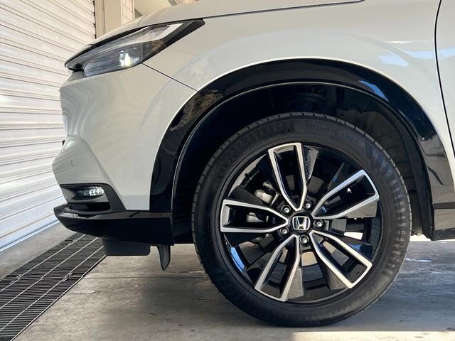 ヴェゼル ｅ：ＨＥＶＰＬａＹ　保証付き１年　衝突被害軽減ブレーキ　カーテンエアバッグ　盗難防止装置　ＡＢＳ　ＥＳＣ　フルオートエアコン　リアカメラ　シートヒータ　エアバッグ　ＬＥＤヘッドライト　キーレスエントリー　ＥＴＣ　ドラレコ（80枚目）