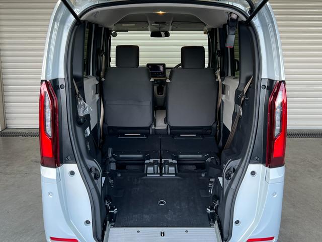 N-BOX スロープ 保証付き2年 USB 福祉車両 ETC Bカメラ アイドリングストップ スマートキー クルーズコントロール 衝突被害軽減システム エアコン 地デジ ESC LEDライト PW(60枚目)