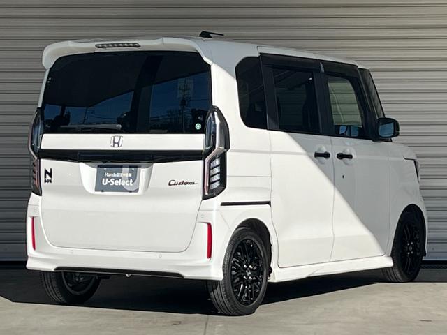 Ｎ－ＢＯＸカスタム Ｌターボスタイル＋ブラック　保証付き２年　ターボエンジン　スマ－トキ－　エアバック　横滑り防止機能　ナビ＆ＴＶ　サイドカーテンエアバック　Ｄレコ　ＵＳＢ接続　クルーズコントロール　助手席エアバッグ　地デジ　セキュリティアラーム（64枚目）