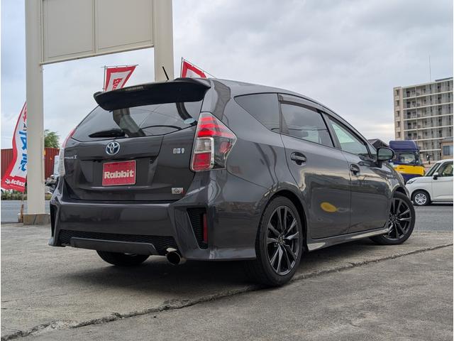 プリウスアルファ Sツーリングセレクション・G’s ナビゲーション/TV・バックカメラ・ETC・ステアリングスイッチ・オートライト・USBポート・スマートキー・G s18インチアルミホイール(4枚目)