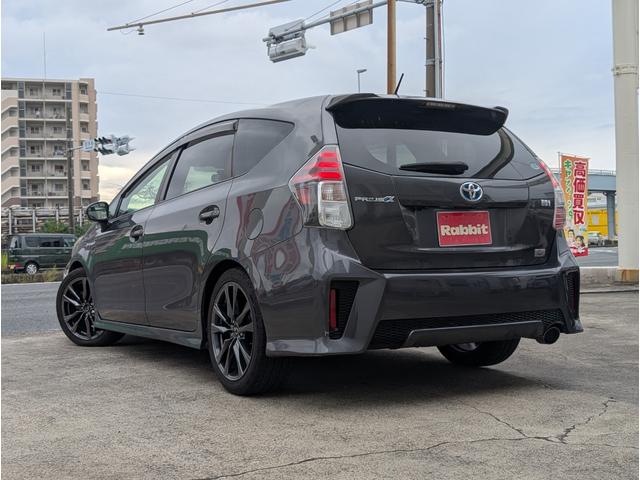 プリウスアルファ Sツーリングセレクション・G’s ナビゲーション/TV・バックカメラ・ETC・ステアリングスイッチ・オートライト・USBポート・スマートキー・G s18インチアルミホイール(5枚目)