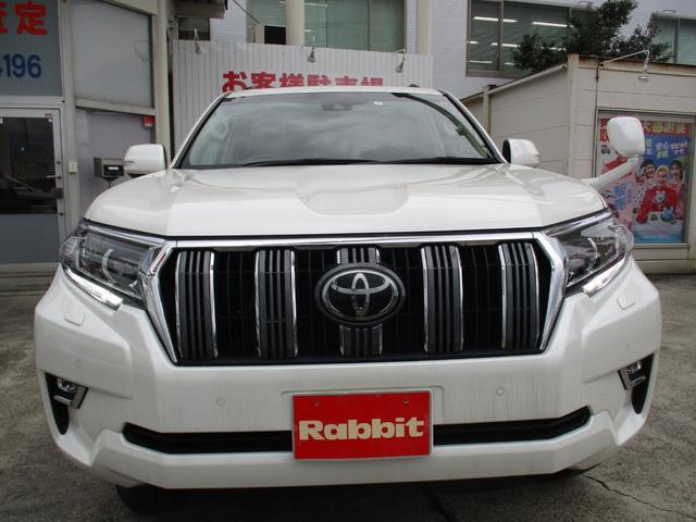 ランドクルーザープラド TX Lパッケージ ワンオーナー・パイオニア9型楽ナビ/TV/バックカメラ・サンルーフ・ベージュレザーシート・前席Pーシート・サードPシート・シートヒーター&ベンチレーター・純正17インチアルミ・ETC・セーフティセンス(6枚目)