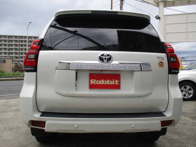 ランドクルーザープラド TX Lパッケージ ワンオーナー・パイオニア9型楽ナビ/TV/バックカメラ・サンルーフ・ベージュレザーシート・前席Pーシート・サードPシート・シートヒーター&ベンチレーター・純正17インチアルミ・ETC・セーフティセンス(19枚目)