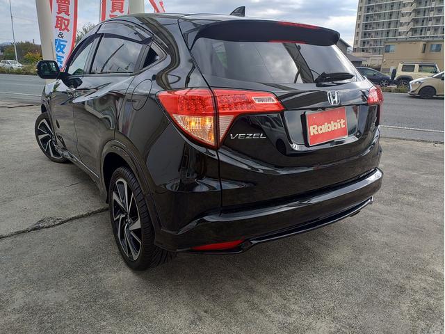ヴェゼル RS・ホンダセンシング ナビゲーション/TV・ドライブレコーダー・ETC・バックカメラ・クルーズコントロール・ステアリングスイッチ・電子パーキング・革シート・純正18インチアルミホイール・運転席/助手席シートヒーター(18枚目)