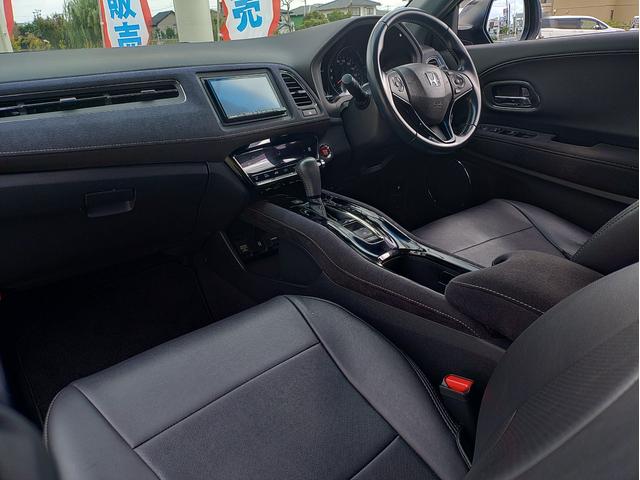 ヴェゼル RS・ホンダセンシング ナビゲーション/TV・ドライブレコーダー・ETC・バックカメラ・クルーズコントロール・ステアリングスイッチ・電子パーキング・革シート・純正18インチアルミホイール・運転席/助手席シートヒーター(31枚目)