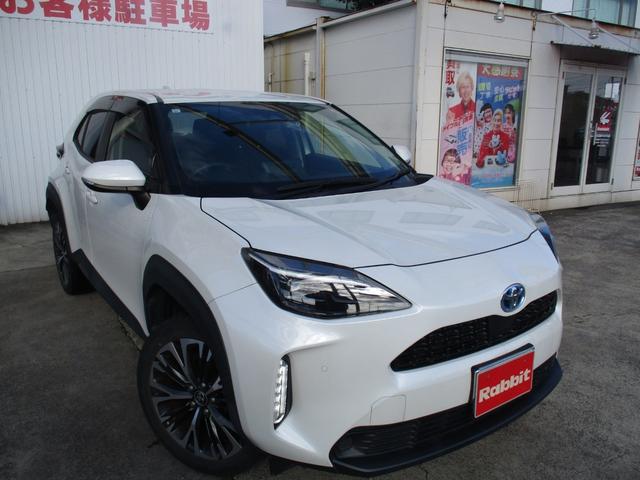 ヤリスクロス ハイブリッドZ ワンオーナー・メーカーディスプレイオーディオ・バックカメラ・BSM・運転席パワーシート・前席シートヒーター・LEDヘッドライト・純正18インチアルミ・ハーフレザー・前後ソナー・前後ドラレコ・ETC(3枚目)